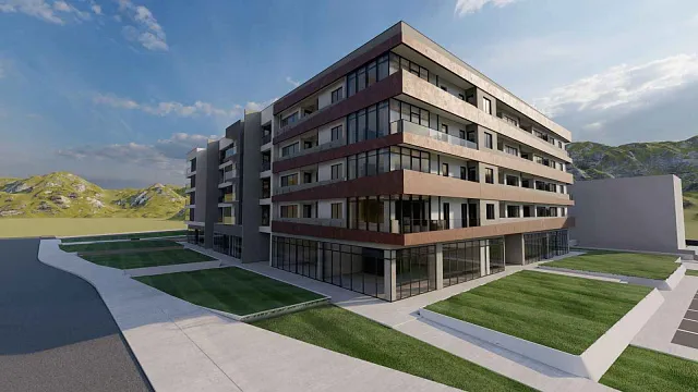 Under construction apartments in Donja Lastva